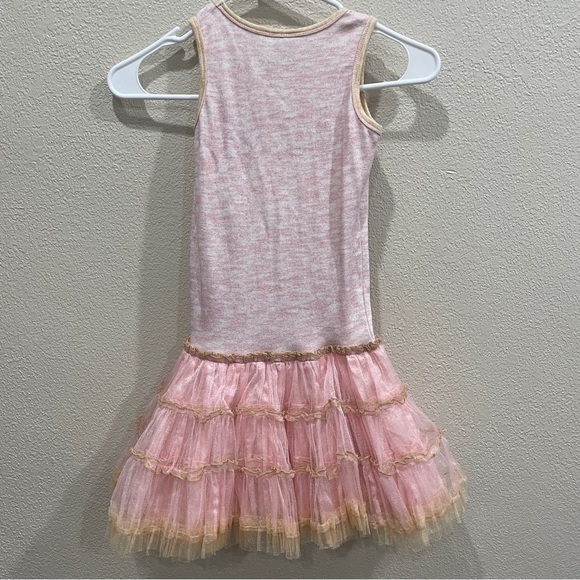 Ooh! La La! Couture Light Pink Bunny Dress in Size 6x/7 - Picture 5 of 6